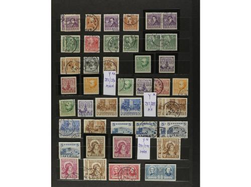 LOTES y COLECCIONES. SUECIA. COLECCIÓN muy completa en 3 cla