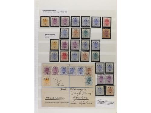 LOTES y COLECCIONES. AFRICA DEL SUR. Conjunto montado en cla