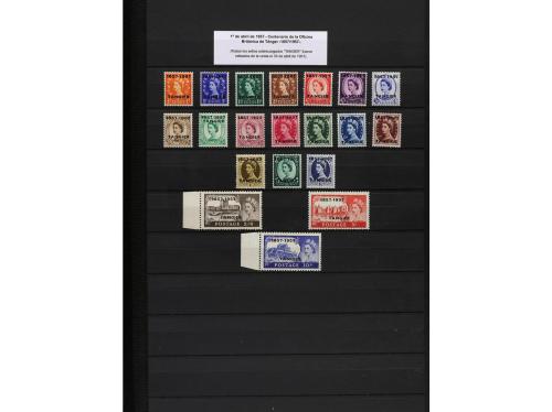 LOTES y COLECCIONES. GRAN BRETAÑA. Conjunto montado en clasi