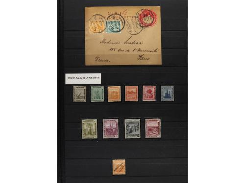 LOTES y COLECCIONES. EGIPTO. Colección en clasificador de 18
