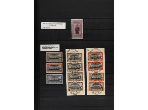 LOTES y COLECCIONES. EGIPTO. Colección en clasificador de 18