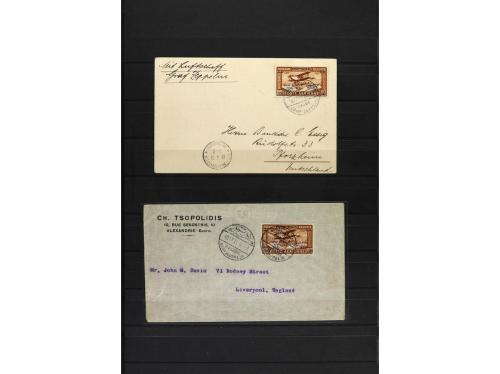 LOTES y COLECCIONES. EGIPTO. Colección en clasificador de 18