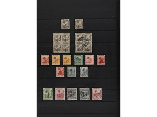 LOTES y COLECCIONES. EGIPTO. Colección en clasificador de 18
