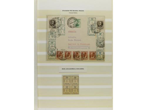 */º ✉ LOTES y COLECCIONES. 1930-31. ESPAÑA. VAQUER. COLECCIÓ