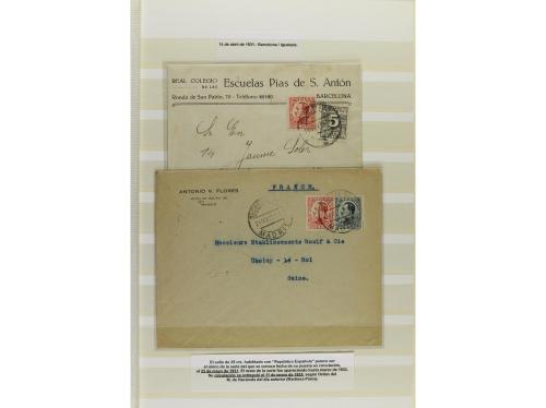 */º ✉ LOTES y COLECCIONES. 1930-31. ESPAÑA. VAQUER. COLECCIÓ