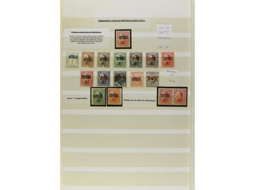 */º ✉ LOTES y COLECCIONES. 1930-31. ESPAÑA. VAQUER. COLECCIÓ