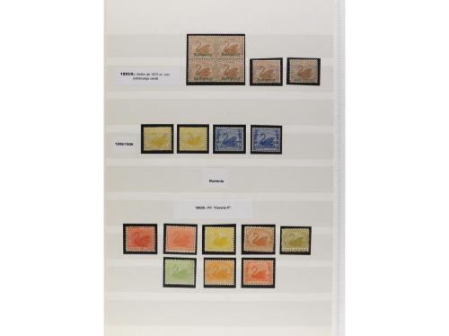 LOTES y COLECCIONES. AUSTRALIA OCCIDENTAL. Conjunto montado 