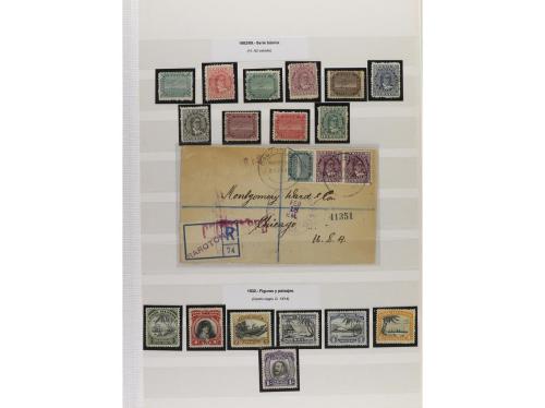 LOTES y COLECCIONES. COLONIAS BRITÁNICAS. Conjunto montado e