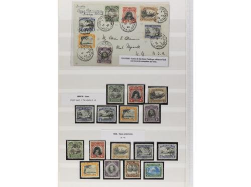 LOTES y COLECCIONES. COLONIAS BRITÁNICAS. Conjunto montado e