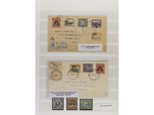 LOTES y COLECCIONES. COLONIAS BRITÁNICAS. Conjunto montado e