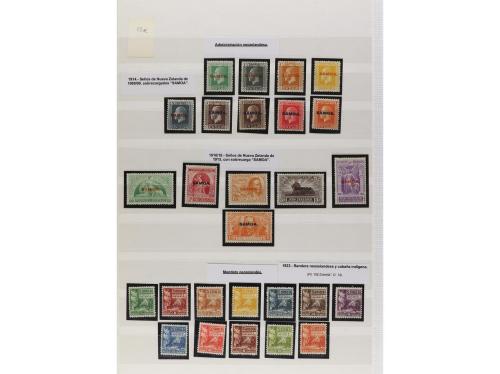 LOTES y COLECCIONES. COLONIAS BRITÁNICAS. Conjunto montado e