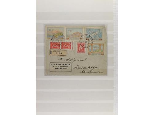 LOTES y COLECCIONES. MUNDIAL. Conjunto montado en hojas clas