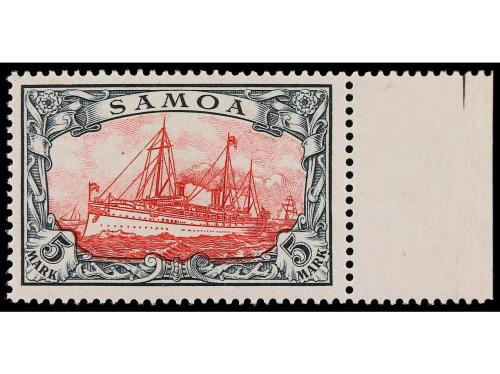 * COLONIAS ALEMANAS. Ed. 42/54. SAMOA. SERIE COMPLETA, 13 va