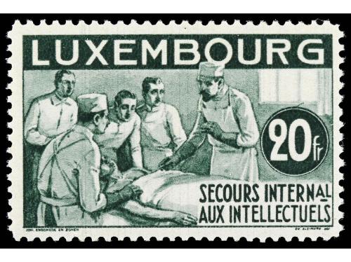 ** LUXEMBURGO. Yv. 259/73. SERIE COMPLETA, 15 valores. LUJO.