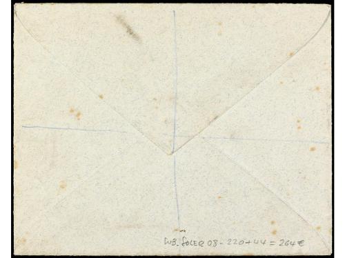 ✉ SANTA HELENA. 1901. Correo interior. PRECIOSO FRANQUEO. 