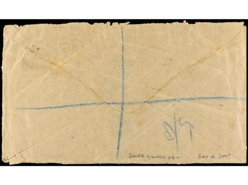 ✉ SIERRA LEONA. Yv. 31 (14). 1898. Certificado FREETOWN a LO