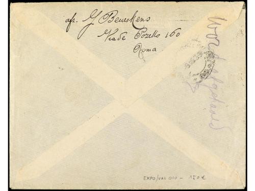 ✉ VATICANO. Yv. 26/38 + U. 1/2. 1929. Certificado a TEGELEN 