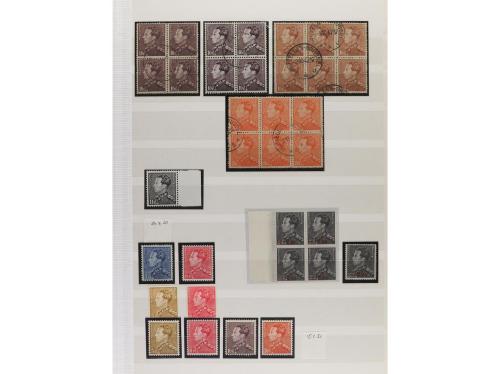 LOTES y COLECCIONES. BÉLGICA y CONGO. Conjunto montado en cl