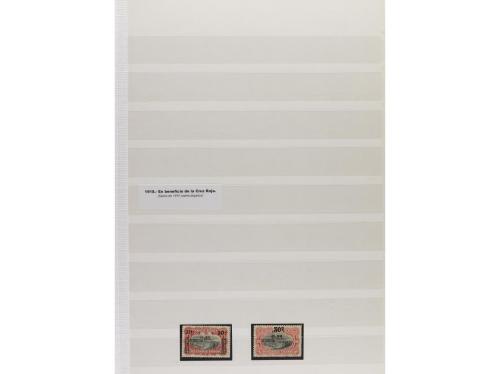 LOTES y COLECCIONES. BÉLGICA y CONGO. Conjunto montado en cl