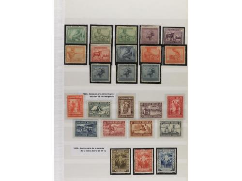 LOTES y COLECCIONES. BÉLGICA y CONGO. Conjunto montado en cl