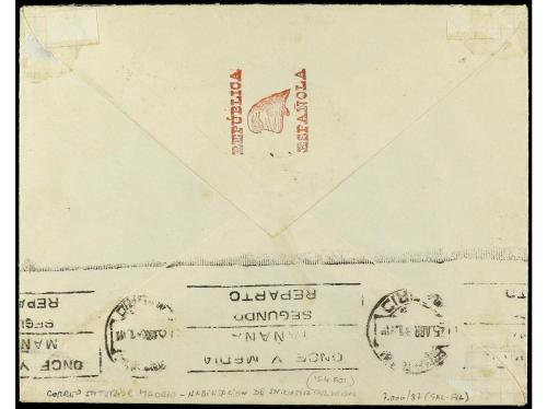 ✉ ESPAÑA E. LOCALES REPUBLICANAS: BARCELONA. 1931 (25 Abril)