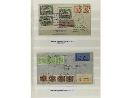 LOTES y COLECCIONES. 1880-1930. MUNDIAL. Pequeña colección c