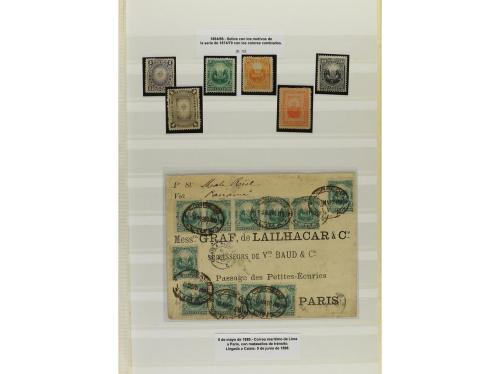 LOTES y COLECCIONES. MUNDIAL. Pequeña colección en clasifica