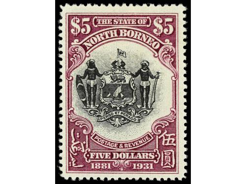 * BORNEO. Sg. 234/41, 295/302. SERIE COMPLETA, 8 valores. Ca