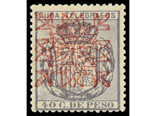 */(*) CUBA. Ed. 58/62. TELÉGRAFOS. SERIE COMPLETA, 5 valores