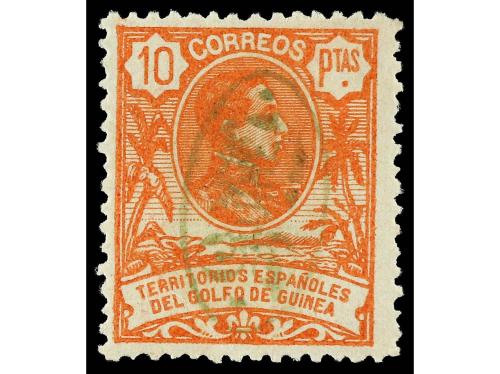 * COLONIAS ESPAÑOLAS: GUINEA. Ed. 72/84A sin 76 y 78A. SERIE