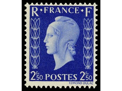 * FRANCIA. Yv. 701A/F. SERIE COMPLETA. 6 valores. NO EXPENDI