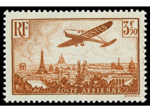 ** FRANCIA. Yv. Av. 8/13. SERIE COMPLETA. 6 valores. Cat. 30