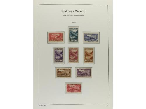 ANDORRA: ANDORRA FRANCESA. Colección en álbum Faro de 1931 a