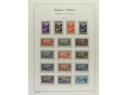ANDORRA: ANDORRA FRANCESA. Colección en álbum Faro de 1931 a