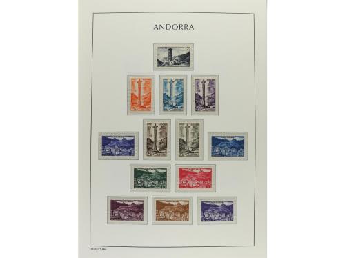 ANDORRA: ANDORRA FRANCESA. Colección en álbum Faro de 1931 a