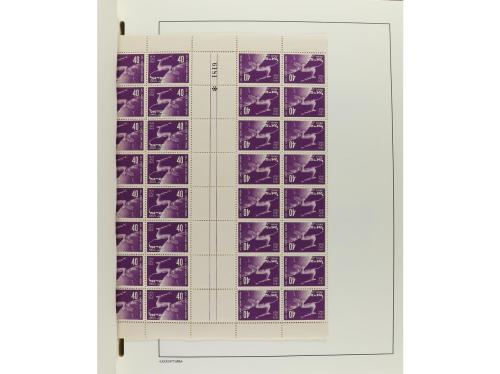 ISRAEL. Colección en 3 álbumes Faro de 1948 a 2000 completa 