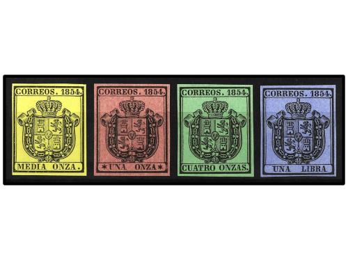 ** ESPAÑA. Ed. 28/31. SERIE COMPLETA, 4 valores. LUJO. 