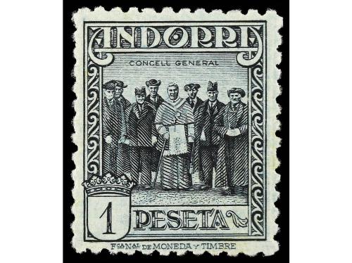 * ANDORRA. Ed. 15d/24d. SERIE COMPLETA, dent. 11 1/2, bien c