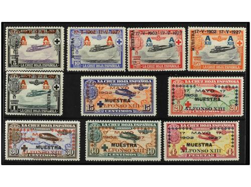 * ESPAÑA. Ed. 363/72M. SERIE COMPLETA, 10 valores. HABILITAC