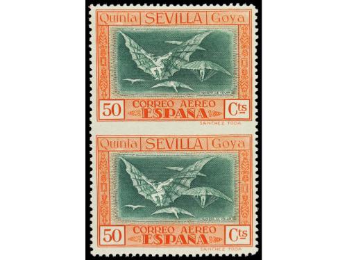 ** ESPAÑA. Ed. 518/25spv y 519/26sph. JUEGO COMPLETO de 6 va