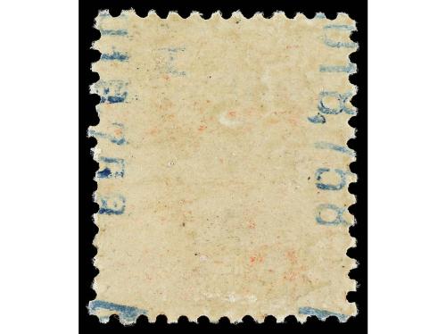 ** ESPAÑA. Ed. 591A y 591A VAR. 20 cts. Sello tipo y varieda