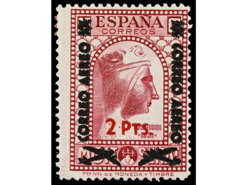 ** ESPAÑA. Ed. 782hh y 786hh. 2 valores HABILITACIÓN DOBLE. 