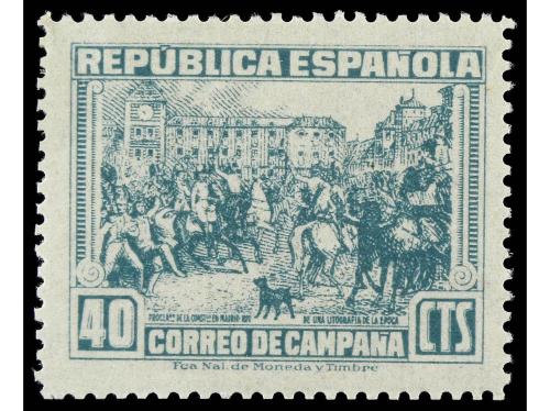 ** ESPAÑA. Ed. NE 46/55. SERIE COMPLETA, 10 valores. NO EXPE