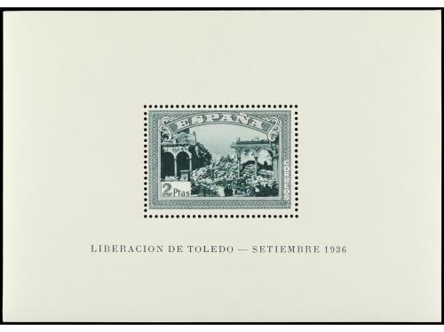 ** ESPAÑA. Ed. 836/7, 838/9. HB. Dentadas y SIN DENTAR (esta
