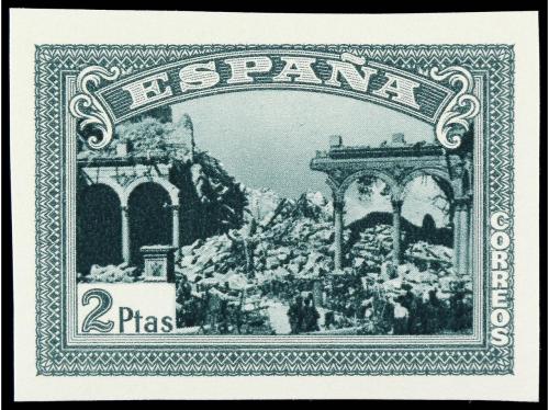 ** ESPAÑA. Ed. SH 836/7, 838/9. Sellos procedentes de las HB