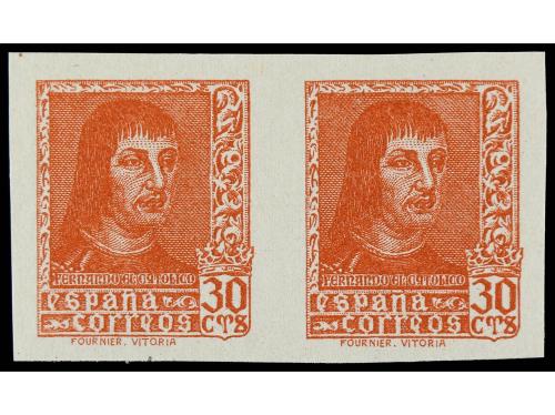 ** ESPAÑA. Ed. 841/4As (2). SERIE COMPLETA, 6 valores en par