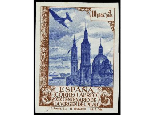 * ESPAÑA. Ed. 904s/13s. SERIE COMPLETA, 10 valores SIN DENTA