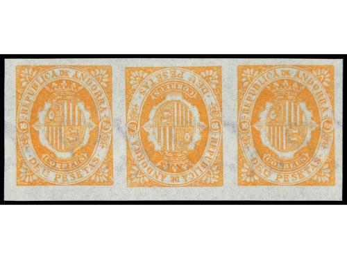 (*) ANDORRA. Ed. NE 1/12sii sin el 8saii. Conjunto de 11 sel