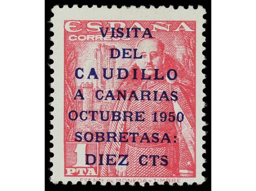 ** ESPAÑA. Ed. 1088/9. CANARIAS CORREO. SERIE COMPLETA, 2 va