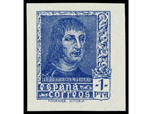 ** ESPAÑA. Ed. NE 58/9s. SERIE COMPLETA, 2 valores SIN DENTA